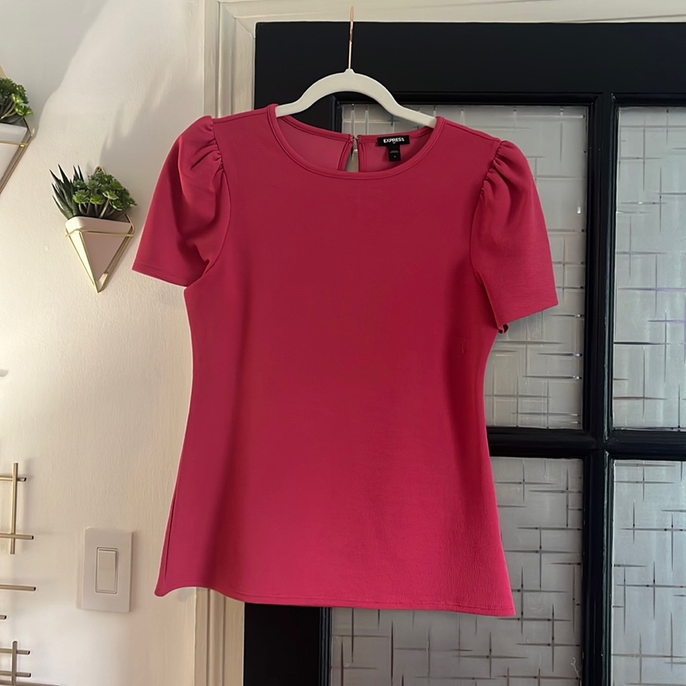 Express short sleeve blouse